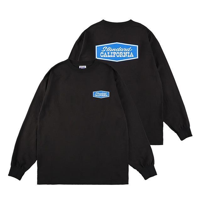 STANDARD CALIFORNIA ����������ɥ���ե���˥���SD Heavyweight Stadium Logo Long Sleeve T �إӡ��������� ���������� ���� ���󥰥��꡼�� T����ġ�Ĺµ������T��2025