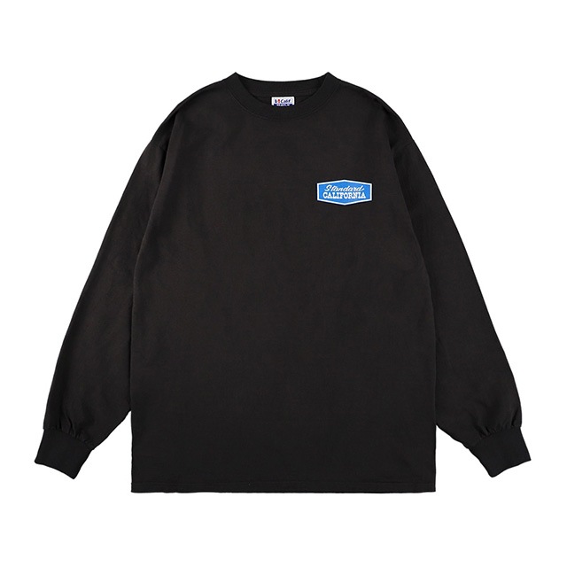 STANDARD CALIFORNIA ����������ɥ���ե���˥���SD Heavyweight Stadium Logo Long Sleeve T �إӡ��������� ���������� ���� ���󥰥��꡼�� T����ġ�Ĺµ������T��2025