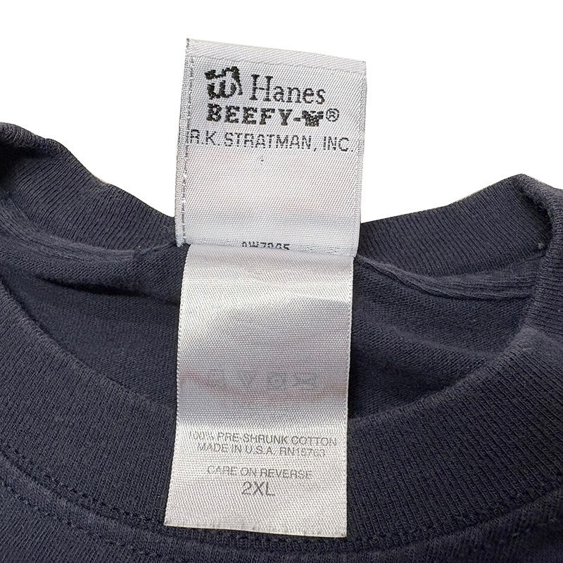 00s��Harley-Davidson �ϡ��졼���ӥåɥ���LONG SLEEVE T-SHIRTS ���󥰥��꡼�� T����ġ�col:NAVY��size:2XL��Made in U.S.A.����USED �桼���ɡۡ���šۡ�Ź�޻����Բġ�