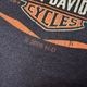 00s��Harley-Davidson �ϡ��졼���ӥåɥ���LONG SLEEVE T-SHIRTS ���󥰥��꡼�� T����ġ�col:NAVY��size:2XL��Made in U.S.A.����USED �桼���ɡۡ���šۡ�Ź�޻����Բġ�