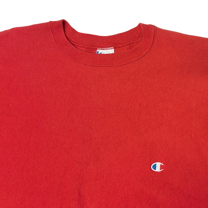 ��SALE 20%OFF�� 90s��Champion �����ԥ���REVERSE WEAVE CREW NECK SWEAT SHIRTS ��С����������� ���롼�ͥå� �������å� ����ġ����ݥ���ȡ�col:RED��size:XX-LARGE���ɽ�������MADE IN U.S.A.����VINTAGE ������ơ����ۡ���šۡ�Ź�޻����Բġ�