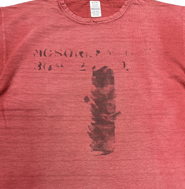 Times are changin'30��ǯ��ǰ���� WAREHOUSE �������ϥ�����FADE STENCIL TEE �ե����� ���ƥ󥷥� T����ġ�������