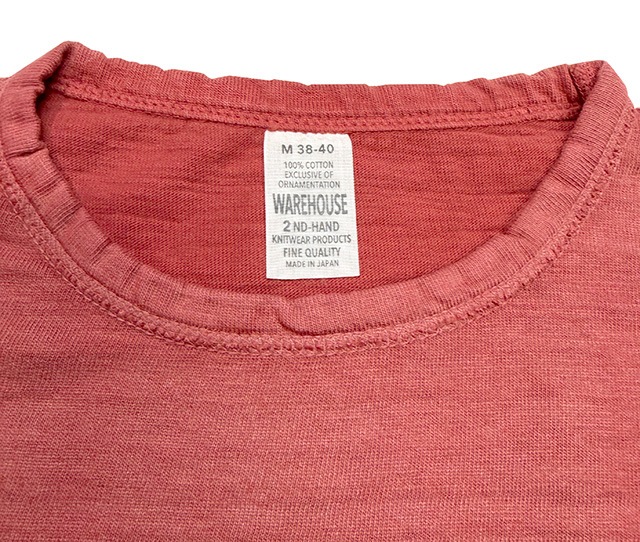 Times are changin'30��ǯ��ǰ���� WAREHOUSE �������ϥ�����FADE STENCIL TEE �ե����� ���ƥ󥷥� T����ġ�������