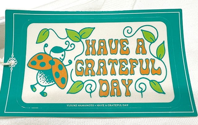 HAVE A GRATEFUL DAY �ϥ� �� ���쥤�ȥե� �ǥ� �� YUSUKE HAMAMOTO �桼���� �ϥޥ�ȡ�T-SHIRTS -TERRAPIN Ⱦµ T����� �ƥ�ԥ�2��(BLACK/WHITE)��GOWEST��GOHEMP��2024SS