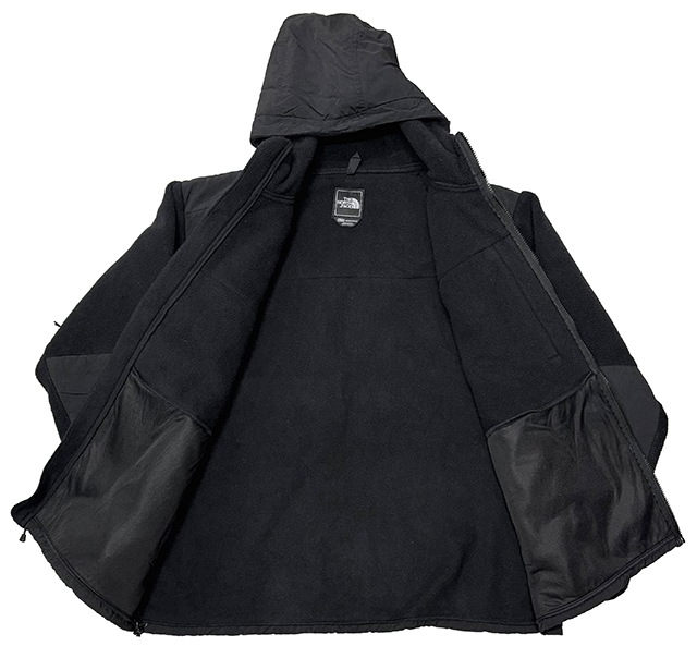 THE NORTH FACE �����Ρ������ե�������DENALI HOODIE �ǥʥ� �ա��ǥ���col:BLACK��size:XXL(MENS)���ե꡼�����㥱�åȡ�POLARTEC �ݡ���ƥå� ��Used �桼���ɡۡ���š�