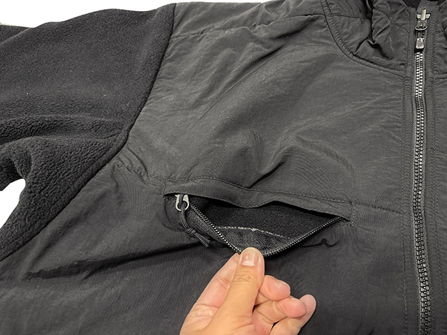 THE NORTH FACE �����Ρ������ե�������DENALI HOODIE �ǥʥ� �ա��ǥ���col:BLACK��size:XXL(MENS)���ե꡼�����㥱�åȡ�POLARTEC �ݡ���ƥå� ��Used �桼���ɡۡ���š�
