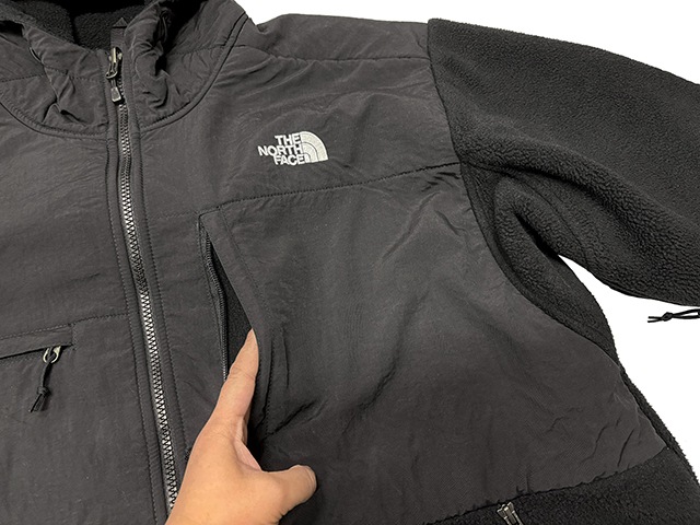 THE NORTH FACE �����Ρ������ե�������DENALI HOODIE �ǥʥ� �ա��ǥ���col:BLACK��size:XXL(MENS)���ե꡼�����㥱�åȡ�POLARTEC �ݡ���ƥå� ��Used �桼���ɡۡ���š�