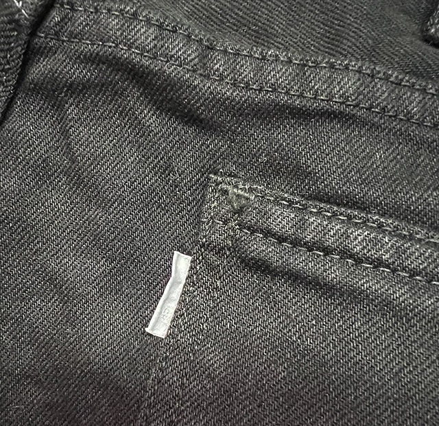 BAA��COSTUME MFG LS-6 BLACK STRECH SLIM �֥�å� ���ȥ�å� ����� �ǥ˥� BLACK �֥�å���BOW & ARROW 2025ǯ��ǥ�