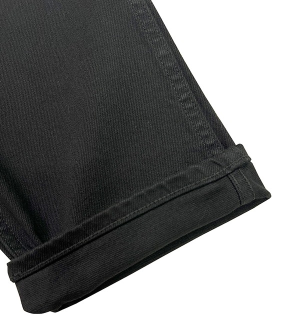 BAA��COSTUME MFG LS-6 BLACK STRECH SLIM �֥�å� ���ȥ�å� ����� �ǥ˥� BLACK �֥�å���BOW & ARROW 2025ǯ��ǥ�