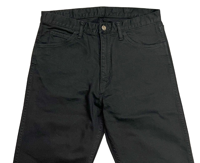 BAA��COSTUME MFG LS-6 BLACK STRECH SLIM �֥�å� ���ȥ�å� ����� �ǥ˥� BLACK �֥�å���BOW & ARROW 2025ǯ��ǥ�