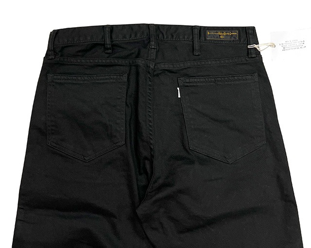 BAA��COSTUME MFG LS-6 BLACK STRECH SLIM �֥�å� ���ȥ�å� ����� �ǥ˥� BLACK �֥�å���BOW & ARROW 2025ǯ��ǥ�
