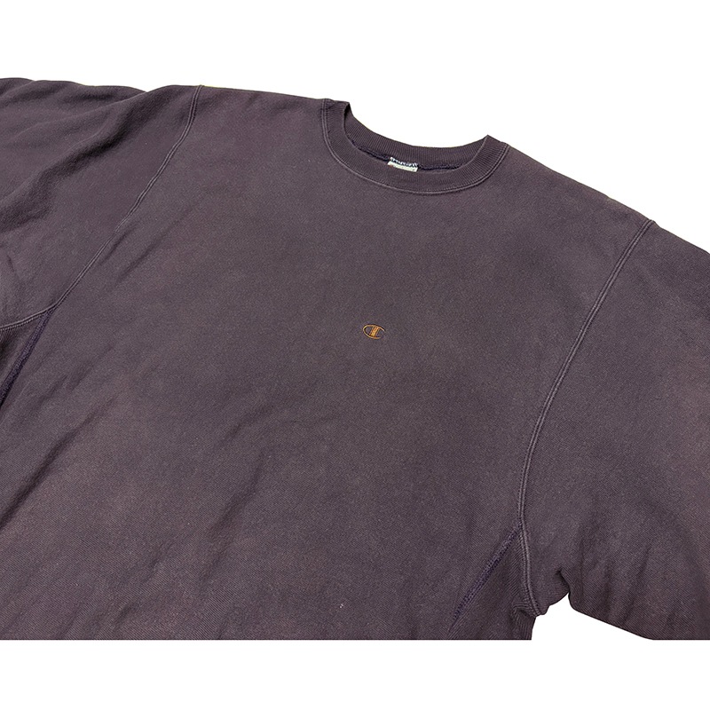 90s��Champion �����ԥ���REVERSE WEAVE CREW NECK SWEAT SHIRTS ��С����������� ���롼�ͥå� �������å� ����ġ����ݥ���ȡ�col:PURPLE��size:XX-LARGE���ɽ���������VINTAGE ������ơ����ۡ���šۡ�Ź�޻����Բġ�