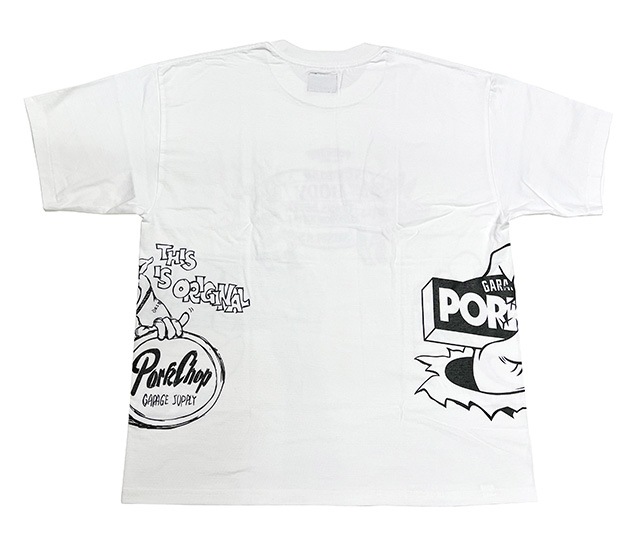 PORKCHOP GARAGE SUPPLY �ݡ�������å� ���졼�����ץ饤�� 24MULTI  LOGOS TEE 24�ޥ������ T����ġ�Ⱦµ��3��(BLACK/WHITE/GRAY)��2024SS