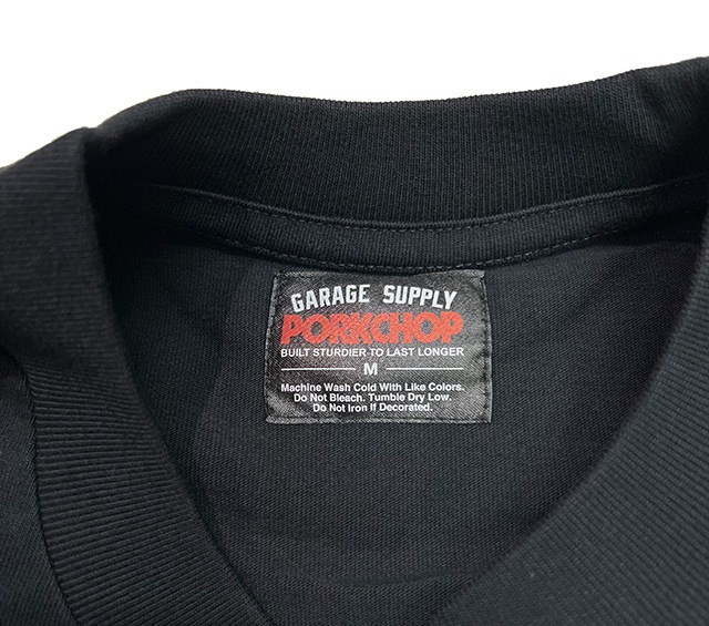 PORKCHOP GARAGE SUPPLY �ݡ�������å� ���졼�����ץ饤�� 24MULTI  LOGOS TEE 24�ޥ������ T����ġ�Ⱦµ��3��(BLACK/WHITE/GRAY)��2024SS