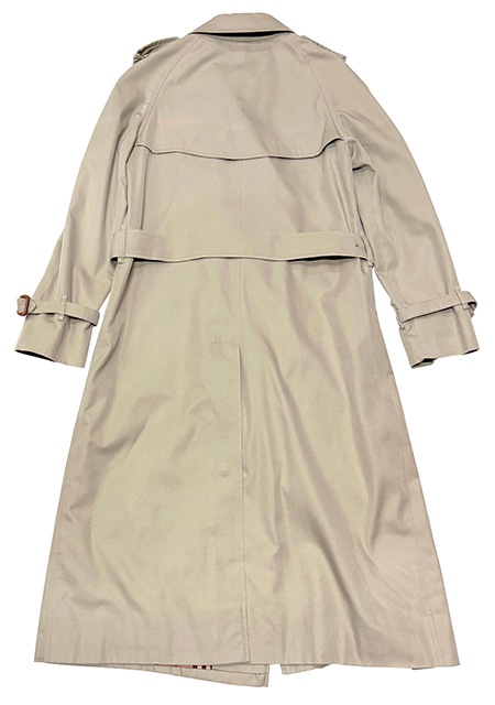 Burberry �С��Х꡼��TRENCH COAT �ȥ��������ȡ�color.BEIGE��size :8-LONG���С��Х꡼�����å���Made in ENGLAND ��OLD ������ɡۡ���š�
