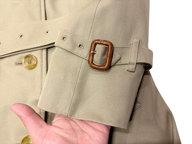 Burberry �С��Х꡼��TRENCH COAT �ȥ��������ȡ�color.BEIGE��size :8-LONG���С��Х꡼�����å���Made in ENGLAND ��OLD ������ɡۡ���š�