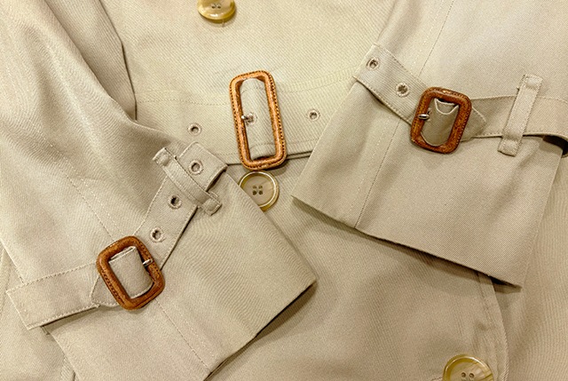 Burberry �С��Х꡼��TRENCH COAT �ȥ��������ȡ�color.BEIGE��size :8-LONG���С��Х꡼�����å���Made in ENGLAND ��OLD ������ɡۡ���š�