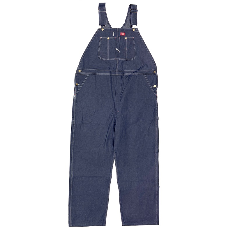 ��SALE 30%OFF�ۡ�DEADSTOCK�� Dickies �ǥ��å�������Denim Bib Overalls �ǥ˥� �ӥ� �����С������롡col.INDIGO��size:W44��L32ɽ�� �ڥǥåɥ��ȥå��ۡ���šۡ�Ź�޻����Բġ�