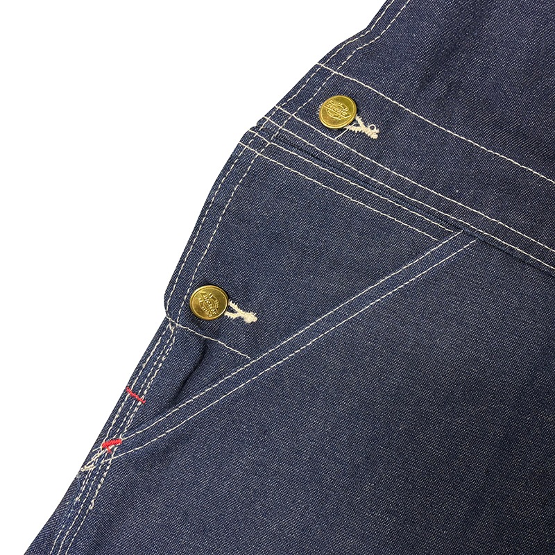 ��SALE 30%OFF�ۡ�DEADSTOCK�� Dickies �ǥ��å�������Denim Bib Overalls �ǥ˥� �ӥ� �����С������롡col.INDIGO��size:W44��L32ɽ�� �ڥǥåɥ��ȥå��ۡ���šۡ�Ź�޻����Բġ�