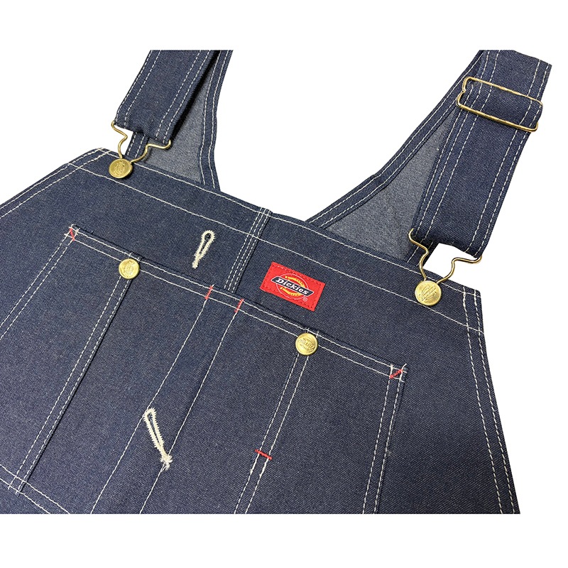 ��SALE 30%OFF�ۡ�DEADSTOCK�� Dickies �ǥ��å�������Denim Bib Overalls �ǥ˥� �ӥ� �����С������롡col.INDIGO��size:W44��L32ɽ�� �ڥǥåɥ��ȥå��ۡ���šۡ�Ź�޻����Բġ�