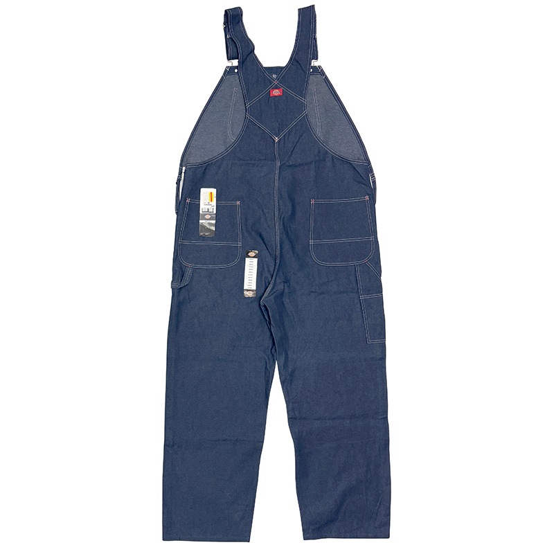��SALE 30%OFF�ۡ�DEADSTOCK�� Dickies �ǥ��å�������Denim Bib Overalls �ǥ˥� �ӥ� �����С������롡col.INDIGO��size:W44��L32ɽ�� �ڥǥåɥ��ȥå��ۡ���šۡ�Ź�޻����Բġ�