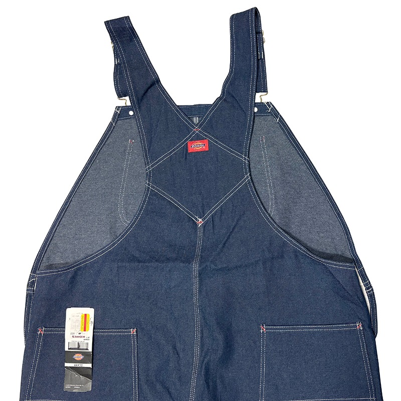 ��SALE 30%OFF�ۡ�DEADSTOCK�� Dickies �ǥ��å�������Denim Bib Overalls �ǥ˥� �ӥ� �����С������롡col.INDIGO��size:W44��L32ɽ�� �ڥǥåɥ��ȥå��ۡ���šۡ�Ź�޻����Բġ�