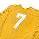 70s��Champion �����ԥ���FOOTBALL TEE �եåȥܡ��� T����ġ�col:YELLOW��size:42��Made in U.S.A. ��VINTAGE �ӥ�ơ����ۡ���š�
