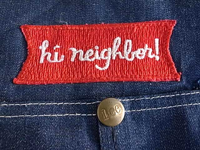 �� DEADSTOCK��60's Lee �꡼��81-LJ DENIM COVERALL JACKET��ALASKAN LINING �ǥ˥ࡡ���С������롡�֥�󥱥åȥ饤�ʡ���size:44��Made in USA �ǥåɥ��ȥå���1960ǯ������Vintage ������ơ����ۡ���š�