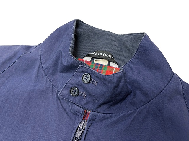 BARACUTA Х饯G9 HARRINGTON JACKET ϥȥ󥸥㥱åȡcolor.NAVYsize :46ե졼Made in England󥰥ȥåסUSED 桼ɡۡš