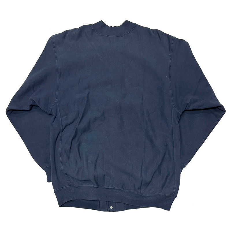 ��SALE 20%OFF�� 90s��Champion �����ԥ���REVERSE WEAVE SNAP SWEAT SHIRT ����̵����col:NAVY��size:X-LARGE��Made in U.S.A.����VINTAGE ������ơ����ۡ���šۡ�Ź�޻����Բġ�