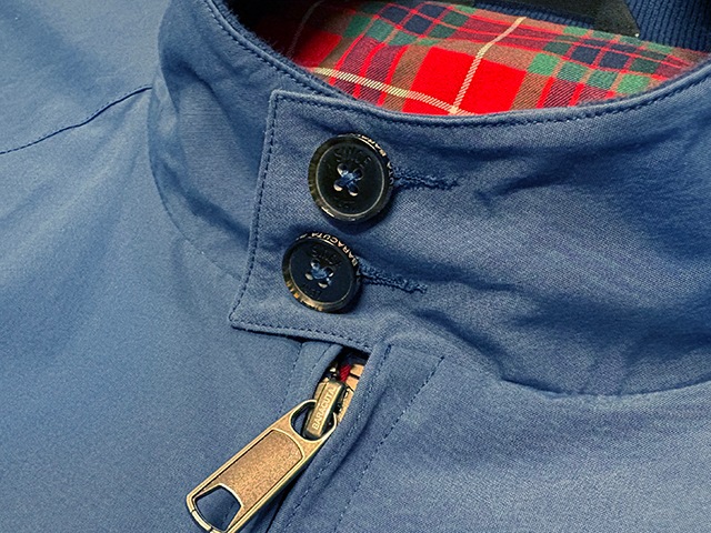 BARACUTA �Х饯������G9 HARRINGTON JACKET �ϥ��ȥ󥸥㥱�åȡ�color.BLUE��size :44���ե졼������������Made in England�������󥰥ȥåס���USED �桼���ɡۡ���š�