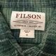 FILSON �ե��륽��L/S Cotton Flannel Shirts ���󥰥��꡼�� ���åȥ� �ե��ͥ� ����ġ�col:OLIVE GREEN��size:M���ͥ륷��� ��USED �桼���ɡۡ���šۡ�Ź�޻����Բġ�