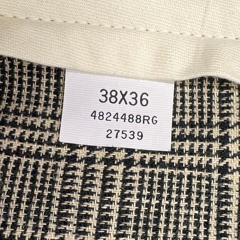 ��DEADSTOCK�� 90s��Polo by Ralph Lauren �ݥ� ���ե������COTTON/LINEN SLACKS ���åȥ��ͥ� ����å�����2���å���col.BLACK�������ꡡsize:W38��L36���ڥǥåɥ��ȥå��ۡ���šۡ�Ź�޻����Բġ�