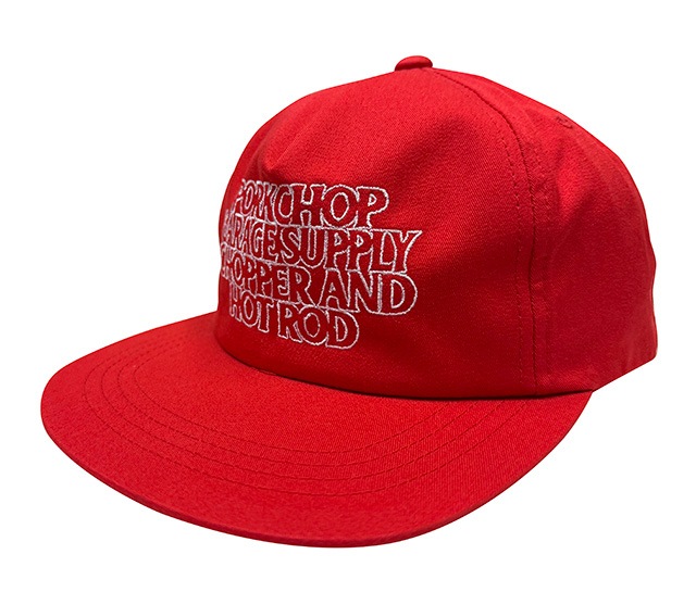 PORKCHOP GARAGE SUPPLY �ݡ�������å� ���졼�� ���ץ饤��C&H LOGO COTTON CAP������ ���åȥ� ����åס�3��(BLACK/RED/WHITE)������åס�˹�ҡ�2026SS