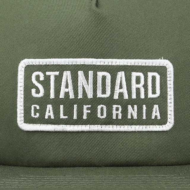 STANDARD CALIFORNIA ����������ɥ���ե���˥� SD Box Logo Patch Mesh Cap���ܥå��������ѥå���å��奭��åס�3����Charcoal/Olive/Brown��Made in Japan