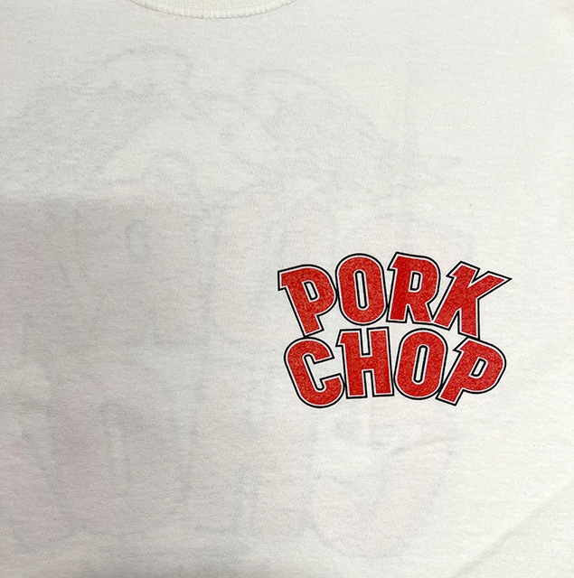 PORKCHOP GARAGE SUPPLY �ݡ�������å� ���졼�����ץ饤��WP BIG LOGO L/S TEE���ӥå����� ĹµT����ġ�����T��3��(WHITE/BLACK/DARK BROWN)��2025SS