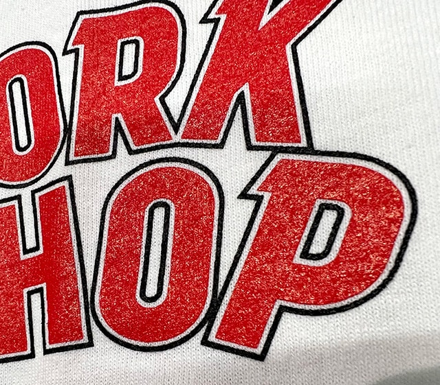 PORKCHOP GARAGE SUPPLY �ݡ�������å� ���졼�����ץ饤��WP BIG LOGO L/S TEE���ӥå����� ĹµT����ġ�����T��3��(WHITE/BLACK/DARK BROWN)��2025SS