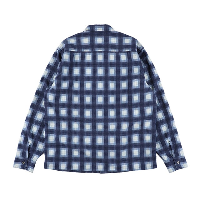 STANDARD CALIFORNIA ����������ɥ���ե���˥�SD Print Flannel Check Shirt���ץ��ȥե��ͥ�����å�����ġ�2����NAVY/BROWN��