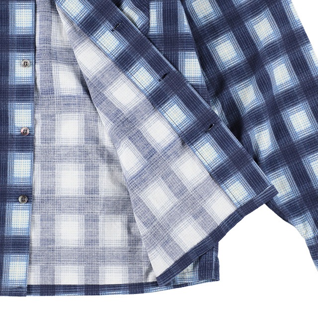 STANDARD CALIFORNIA ����������ɥ���ե���˥�SD Print Flannel Check Shirt���ץ��ȥե��ͥ�����å�����ġ�2����NAVY/BROWN��