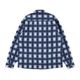 STANDARD CALIFORNIA ����������ɥ���ե���˥�SD Print Flannel Check Shirt���ץ��ȥե��ͥ�����å�����ġ�2����NAVY/BROWN��