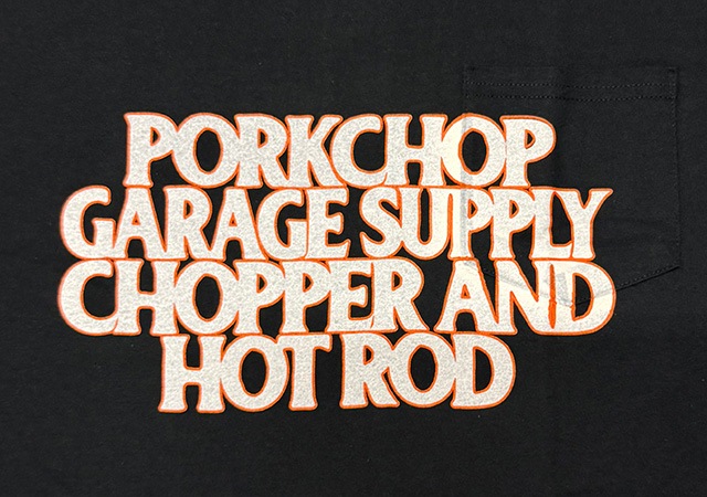 PORKCHOP GARAGE SUPPLY �ݡ�������å� ���졼�����ץ饤��C&H LOGO POCKET TEE �������ݥ��å� T����ġ�Ⱦµ��3��(BLACK/RED/LIGHT BLUE)��2026SS