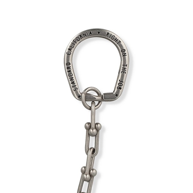 BUTTON WORKS �� Standard California �ܥ������� �� ����������ɥ���ե���˥���Standard California Key Chain��������������2����Silver/Brass��
