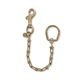 BUTTON WORKS �� Standard California �ܥ������� �� ����������ɥ���ե���˥���Standard California Key Chain��������������2����Silver/Brass��