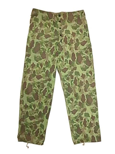 40's USMC Flogskin Camo ダックハンターカモ 1940年代製 size:W38