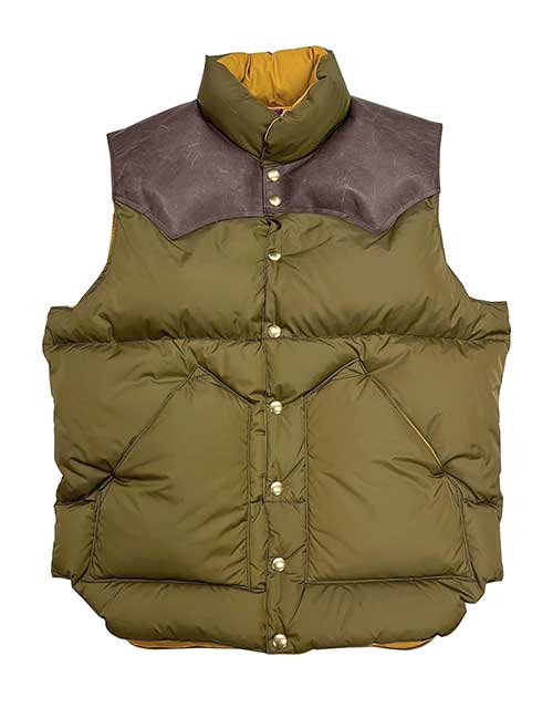 WAREHOUSE ϥߡRocky Mountain Feather Bed å ޥƥLot.2188WH  NYLON DOWN VEST OD GREEN٥ȡܥ졼󡡥֥͡ࡡMADE IN JAPAN2022ǯǥ