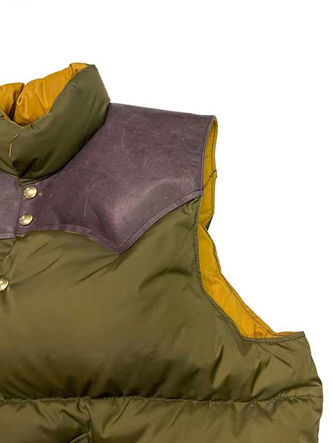 WAREHOUSE ϥߡRocky Mountain Feather Bed å ޥƥLot.2188WH  NYLON DOWN VEST OD GREEN٥ȡܥ졼󡡥֥͡ࡡMADE IN JAPAN2022ǯǥ