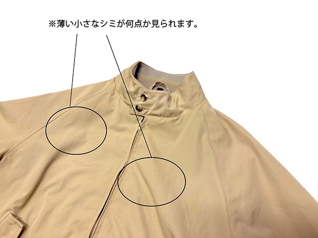 ��SALE 30%OFF�� BARACUTA �Х饯������G9 HARRINGTON JACKET �ϥ��ȥ󥸥㥱�åȡ�color.BEIGE��size :46R���ե졼�����������󡡥����󥰥ȥåס���OLD ������ɡۡ���š�