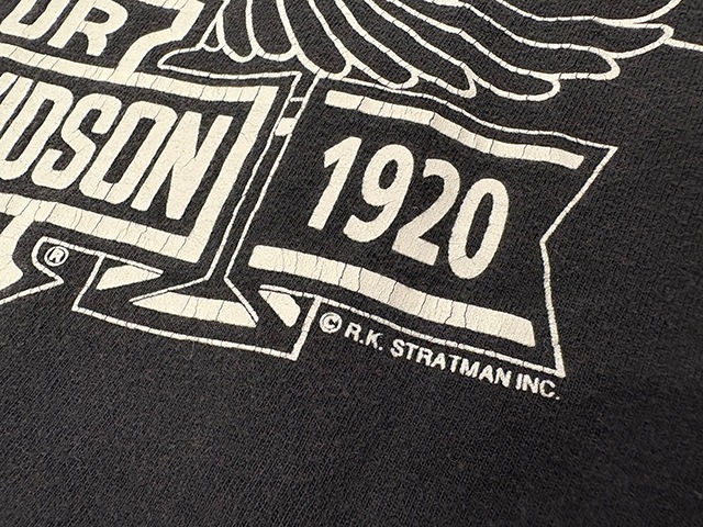 ��SALE 30%OFF��90s��Harley-Davidson �ϡ��졼���ӥåɥ���SHORT SLEEVE T-SHIRTS ���硼�ȥ��꡼�� T����ġ�col:BLACK��size:XXL��COTTON100%��Made in U.S.A.����VINTAGE �ӥ�ơ����ۡ���šۡ�Ź�޻����Բġ�