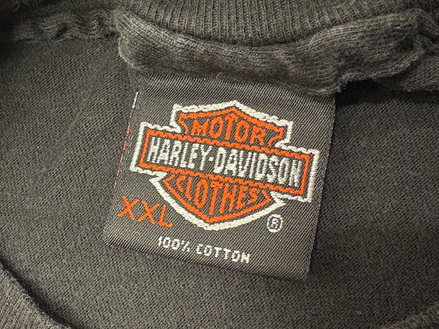��SALE 30%OFF��90s��Harley-Davidson �ϡ��졼���ӥåɥ���SHORT SLEEVE T-SHIRTS ���硼�ȥ��꡼�� T����ġ�col:BLACK��size:XXL��COTTON100%��Made in U.S.A.����VINTAGE �ӥ�ơ����ۡ���šۡ�Ź�޻����Բġ�