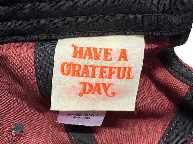 HAVE A GRATEFUL DAY �ϥ� �� ���쥤�ȥե� �ǥ���6 PANEL CAP 6�ѥͥ� ����åס����åȥ�100�󡡥�������FREE��˹�ҡ�2025FW��GOWEST GOHEMP